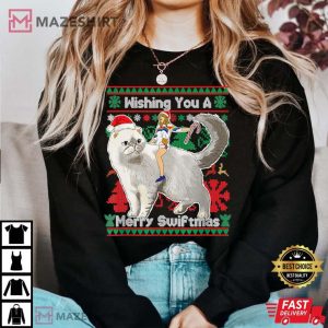 Christmas Wishing You A Merry Swiftmas T Shirt 1