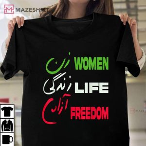 Women Life Freedom Zan Zendegi Azadi T Shirt 1