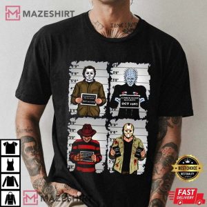 Horror Mugshot T Shirt 1