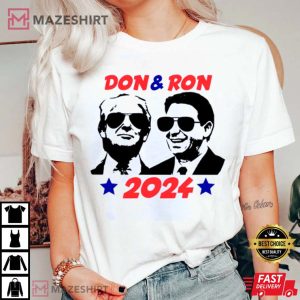 Don Ron 2024 Shirt Trump Desantis 2024 T Shirt 4