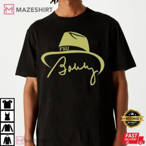 Florida State University Bobby Bowden Hat T Shirt 2
