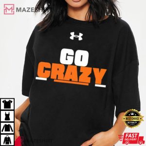 Go Crazy Auburn Football Gift For Fan T-Shirt
