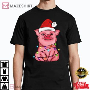 Christmas Shirt Cute Pig T Shirt 2