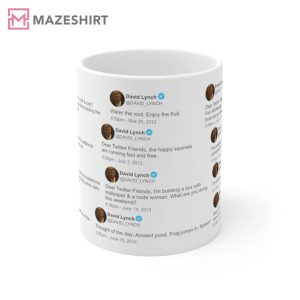 David Lynch Twitter Edition 11oz Ceramic Mug T Shirt 1