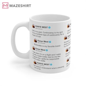 Kanyes Greatest Hits Twitter Edition Personalized Mug 3