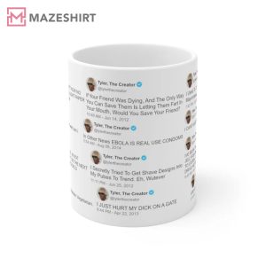 Tyler The Creators Greatest Hits Twitter Personalized Mug 1