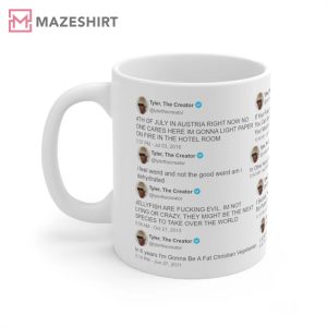 Tyler The Creators Greatest Hits Twitter Personalized Mug 3