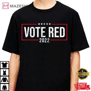Vote Red 2022 T Shirt 4
