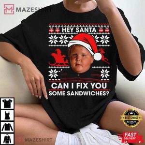 Thurman Merman Hey Santa Can I Fix You Some Sandwiches T S 2