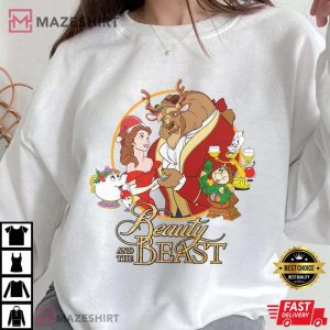 Beauty And The Beast Squad Characters T Shirt 1