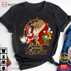 Beauty And The Beast Squad Characters T Shirt 3
