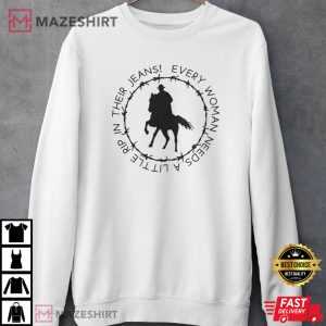 Every Girl Needs A Little Rip In Her Jeans Rip Wheeler Yellowstone T-Shirt