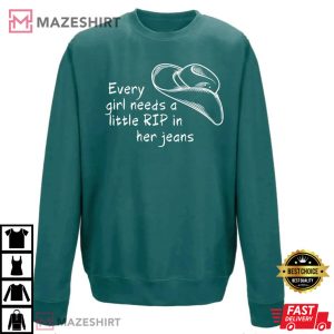 Yellowstone Tv Show Every Girl Needs A Little Rip In Her