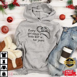 Yellowstone Tv Show Every Girl Needs A Little Rip In Her Je 1