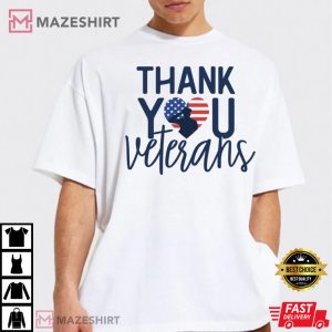 Thank You For Your Service Veterans T Shirt 4