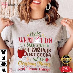 Christmas Shirt Christmas Movies Gift Winter T Shirt 2