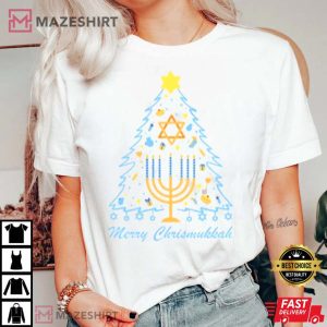 Funny Merry Chrismukkah T Shirt 1