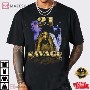 21 Savage and Metro Boomin Gift For Fan T Shirt 1