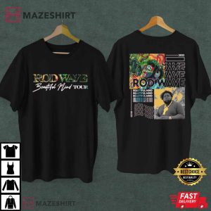 Rod Wave Beautiful Mind Tour 2022 Merch T-Shirt