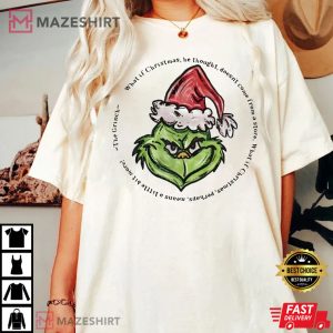 Comfort Colors Grinchmas Christmas Funny Vintage T Shirt 2