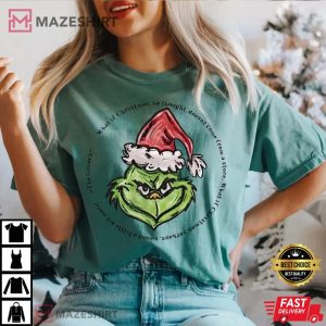 Comfort Colors® Grinchmas Christmas Funny Vintage T-Shirt