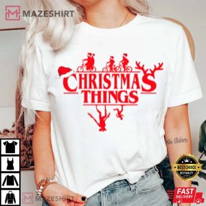 Christmas Things Stranger Things Unisex T Shirt 1