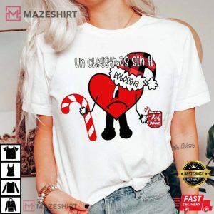 Un Christmas Sin Ti Bad Bunny Christmas T Shirt 3