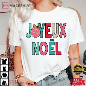 Joyeux Noel Christmas Xmas Trending T Shirt 2