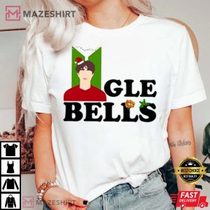 JINgle Bells Kim Seokjin Bangtan Christmas Kpop T Shirt 1