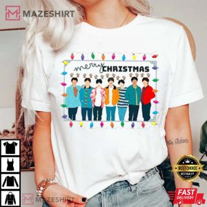 Bangtan Christmas Kpop Fan Gift T Shirt 1