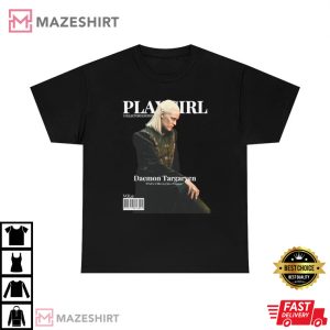 Daemon Targaryen Playgirl Cover T Shirt 1