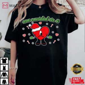 Bad Bunny Una Navidad Sin Ti Christmas T Shirt 4