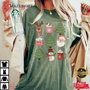 Comfort Colors® Cute Christmas Elements T Shirt 1