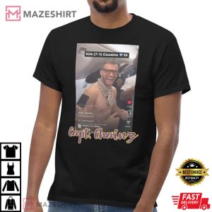 Kirk Cousins Capt. Chainz Minnesota Vikings T Shirt 3