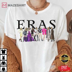 The Eras Tour Merch Vintage T Shirt 2