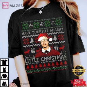 Have Yourself A Harry Harry Styles Little Christmas T Shirt 2