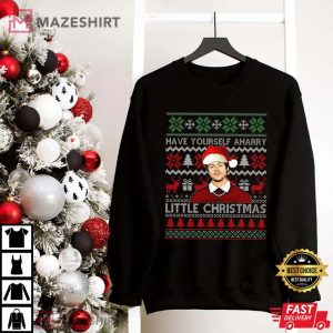 Have Yourself A Harry Harry Styles Little Christmas T Shirt 4