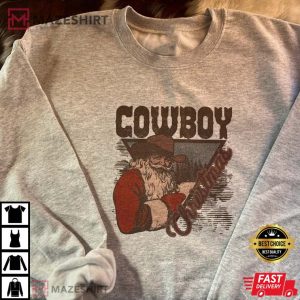 Western Cowboy Christmas Sweatshirt