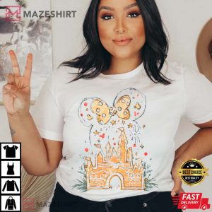 Christmas Gingerbread Castle T shirt 4