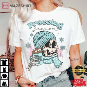 Freezing Season Christmas Gift T shirt 2