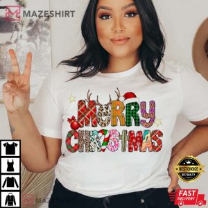 Merry Christmas Cute T shirt 3