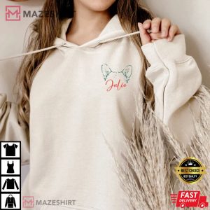 Custom Dog Ears Anti Social Dog Mum Club T shirt 2