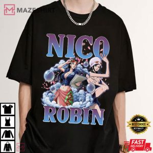Nico Robin, One Piece Anime T Shirt (2)