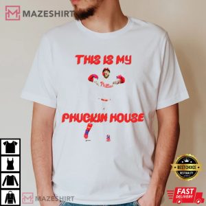 Bryce Harper Baseball This Is My Phuckin House T shirt 2