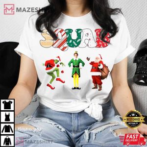 Christmas Squad For Friend Teams T shirt 3