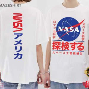 NASA Japanese Logo Vintage T Shirt (1)