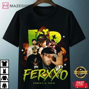 Feid Ferxxo Feids U.S. Tour T Shirt 4