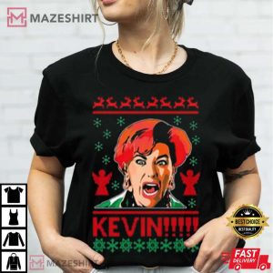 Home Alone Kevin Ugly Christmas T Shirt 1