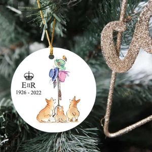 Rest in Peace Queen Elizabeth II Memorial Ornament 4