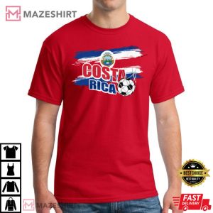 Costa Rica World Cup Qatar 2022 Soccer Jersey T Shirt